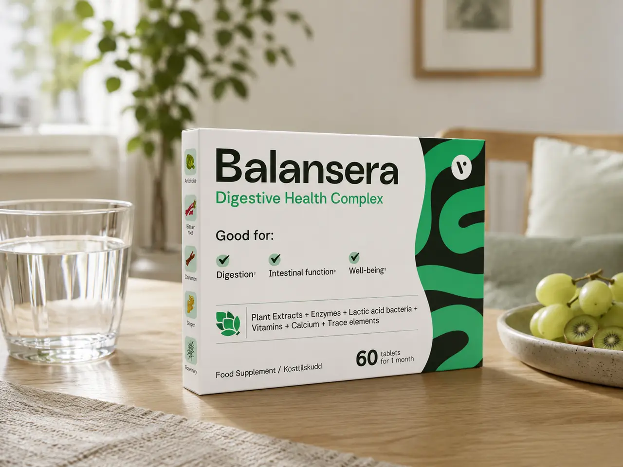 Balansera – prøvepakke for fordøyelse