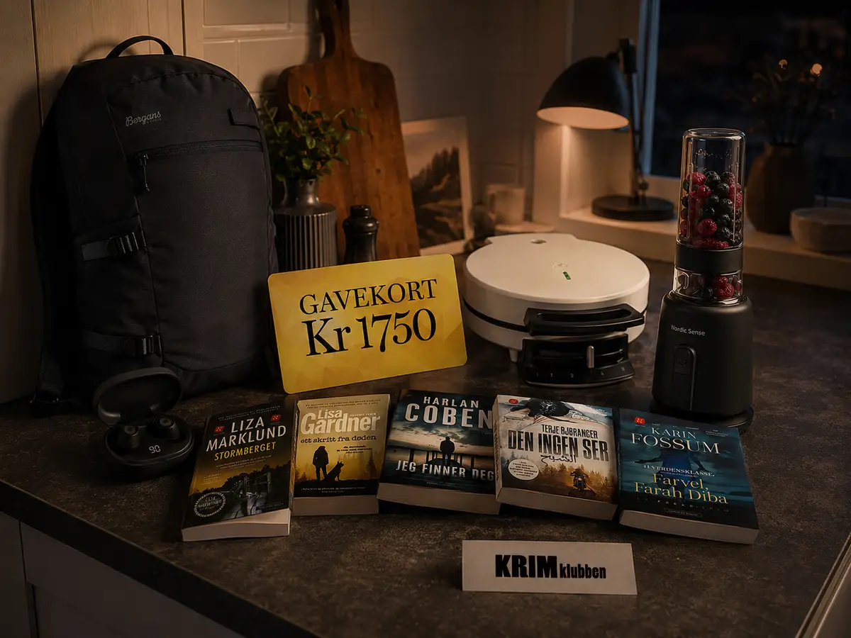 Krimklubben velkomstpakke (gavekort 1750 kr)