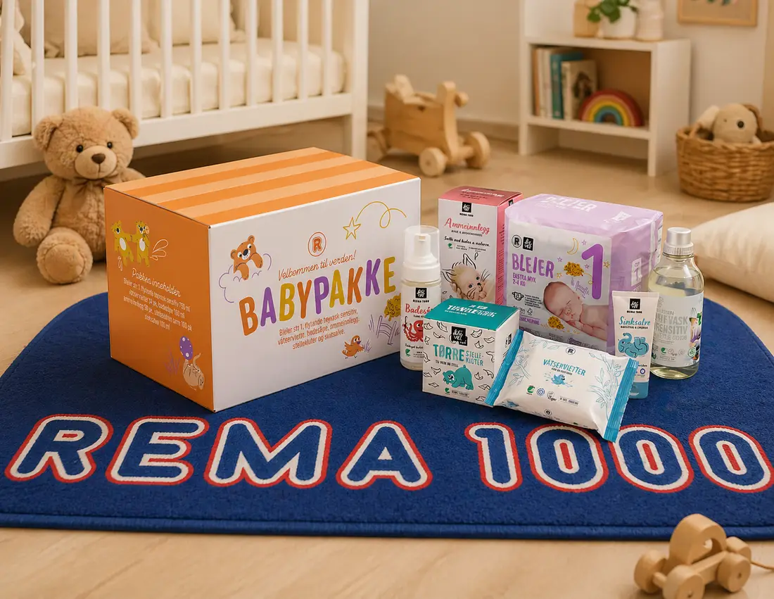 REMA 1000 Babypakke (Lev Vel)